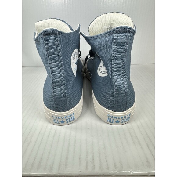 Sz 10.5 Converse Chuck Taylor All Star HI Top Heavy Canvas Lakeside Blue A12711C - Picture 6 of 9